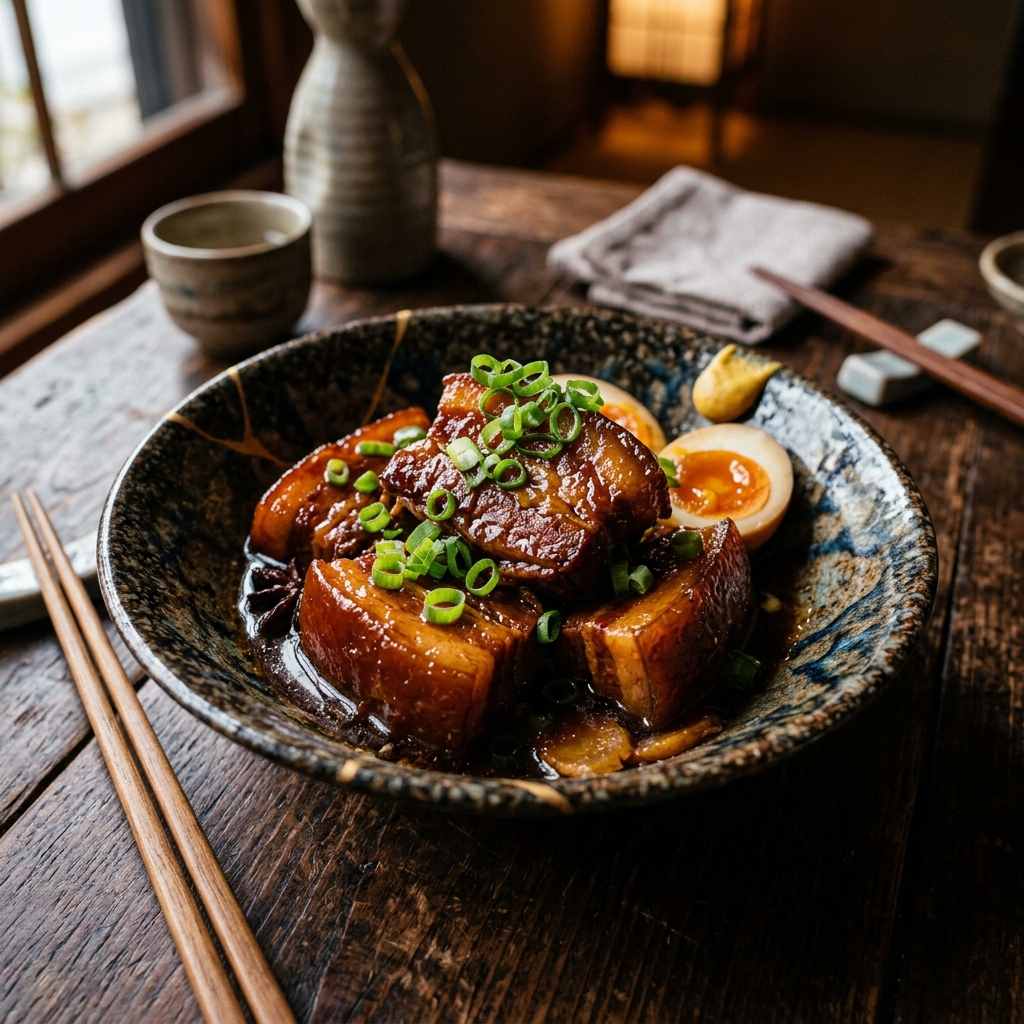 ほったらかし豚の角煮